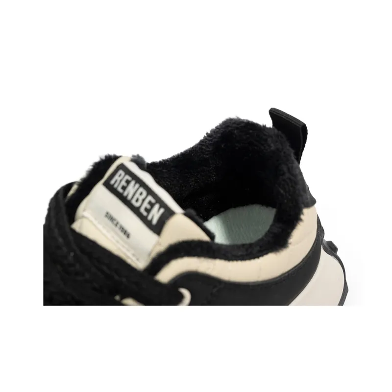 Humanism 1986 Low Top Casual Shoes Women's Black-5