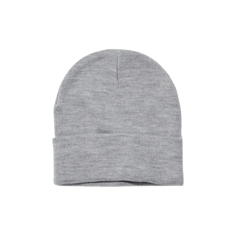 UNIQLO Acrylic Polyamide Sheep Wool Beanies Unisex Gray-0