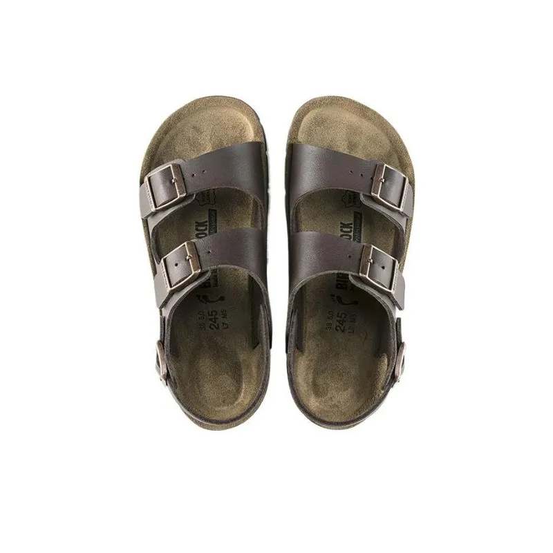 Birkenstock Beach Sandals Women's Brown Narrow Fit-4