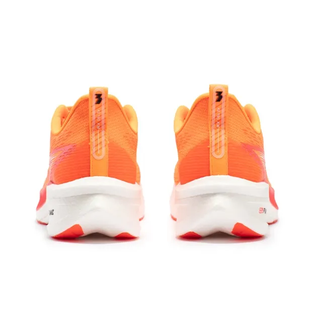 361° Fly Burn 1.5 Running Shoes Unisex Low Top Fluorescent Super Orange/Dark Red-3