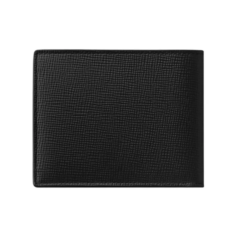 CARTIER Textured Calfskin Card Holder Wallet Women's Black-1