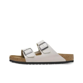 Birkenstock Arizona Slide Slippers Men's Light Gray