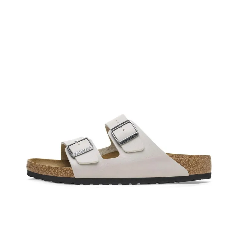 Birkenstock Arizona Slide Slippers Men's Light Gray-0