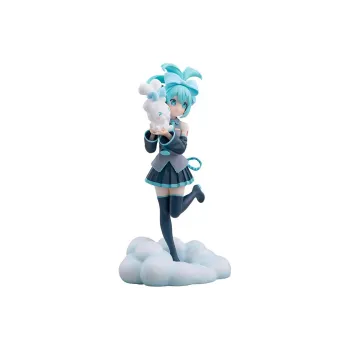 SEGA x Sanrio SEGA X Sanrio Collection Hatsune Miku X Cinnamoroll Bonus Gifts 21cm