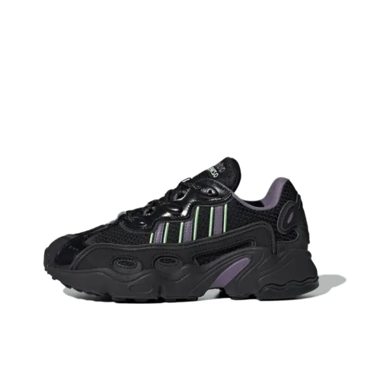 Adidas Ozweego Og Core Black Shadow Violet Green Spark Women's-0