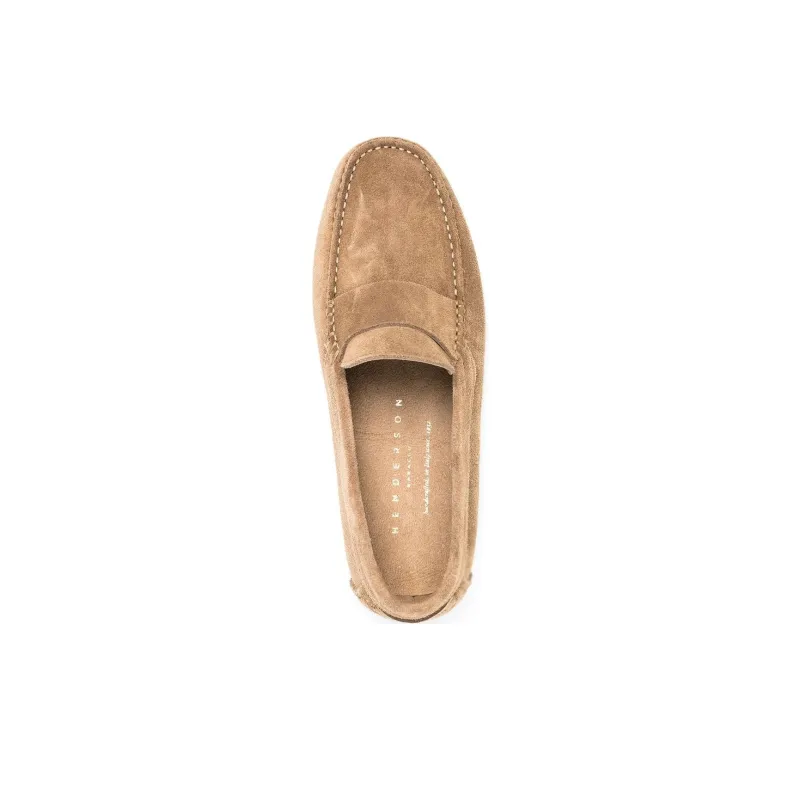 Henderson Baracco Segmented-sole Suede Loafers-4
