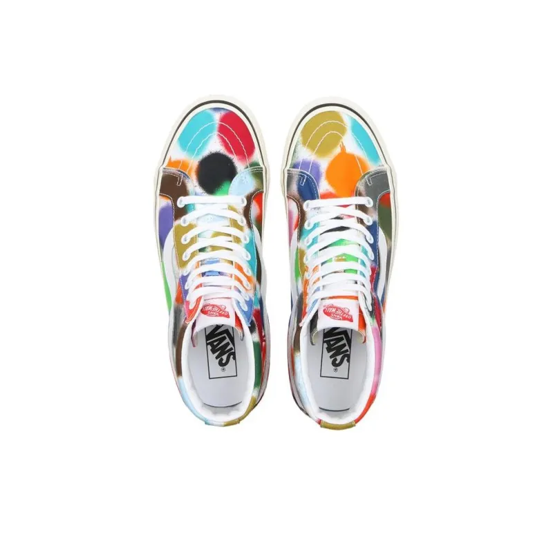 Vans SK8 Hi 38 DX Anaheim Factory Spray Spots/Marshmallow-3