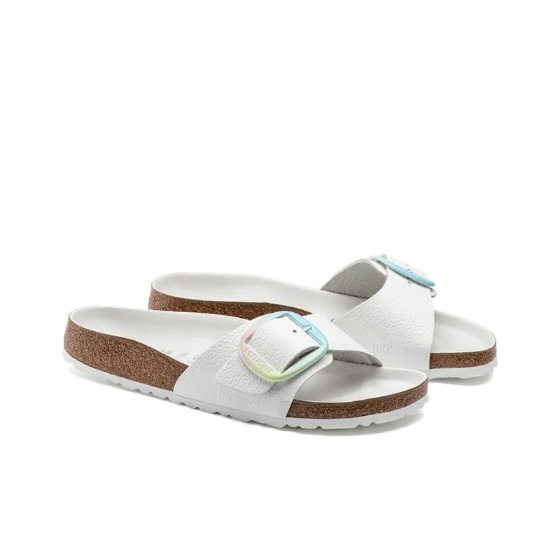 Birkenstock EVA Slip Resistant Slide Slippers Women's White Regular-3