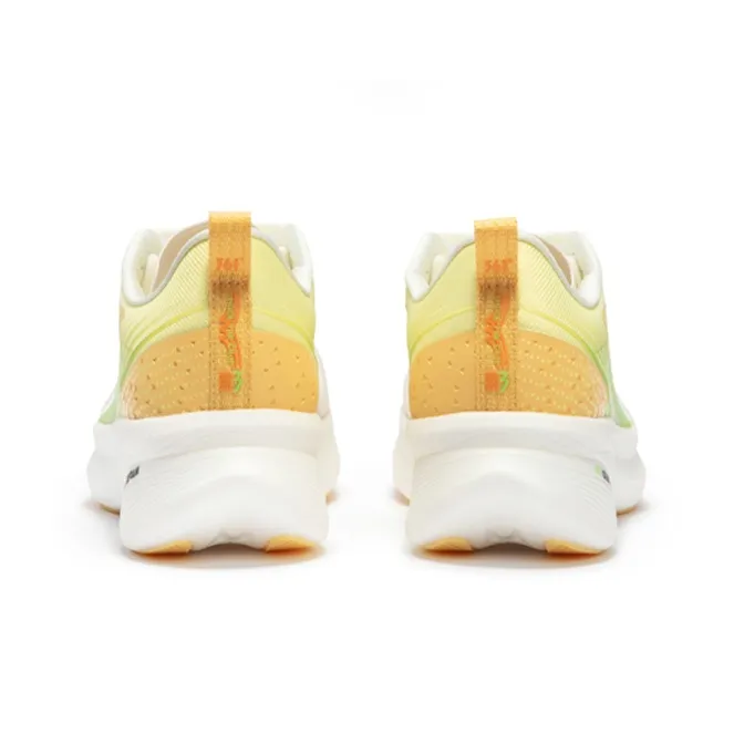 361° Flame ST Running Shoes Men Low Top Feather White/Smoothie Yellow-3