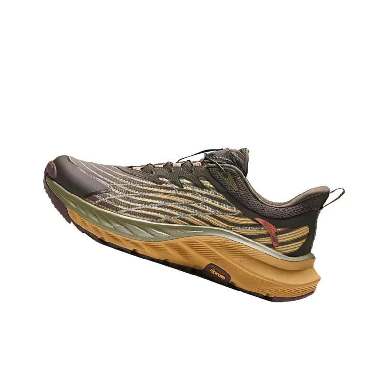 Anta Transverse Cushioning, Wear Resistant Low Top Running Shoes Men's Brown-3
