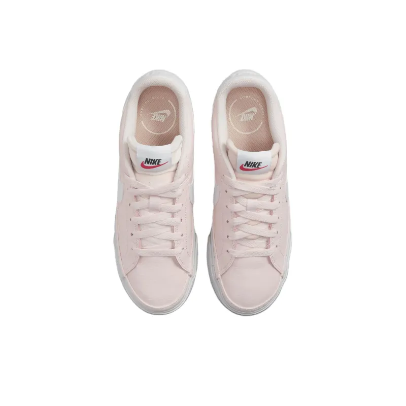 Nike Blazer Low Canvas Pink White-2