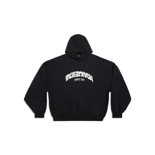 Balenciaga Sweatshirts Unisex Black