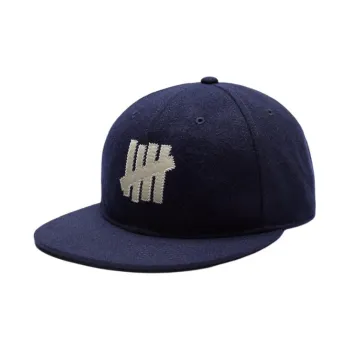 UNDEFEATED Sheep Wool Polyester Baseball Caps Unisex Multicolor
