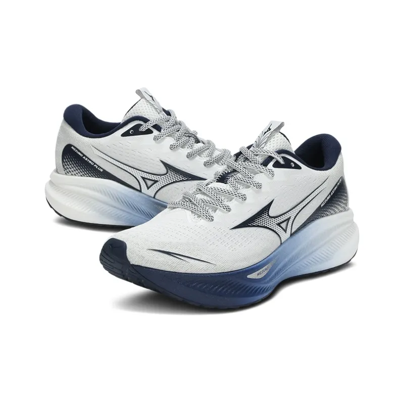 Mizuno ASTRO PLUS Slip-Resistant Low-Top Running Shoes Unisex Dark Navy Blue-3