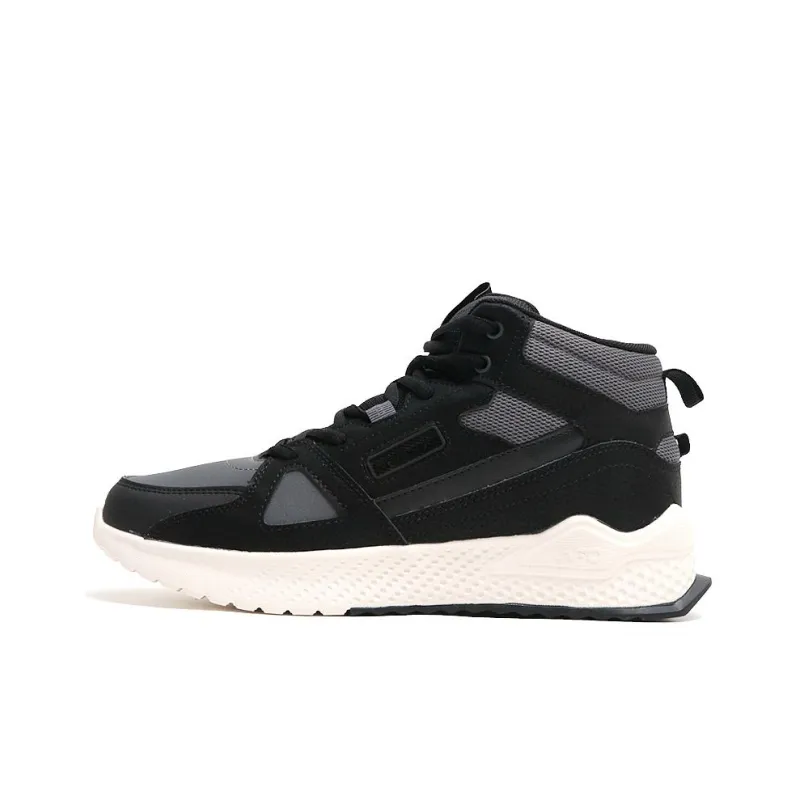 361° Anti-Slip Wear-Resistant Low-Top Casual Shoes Men's Black Gray Color-0