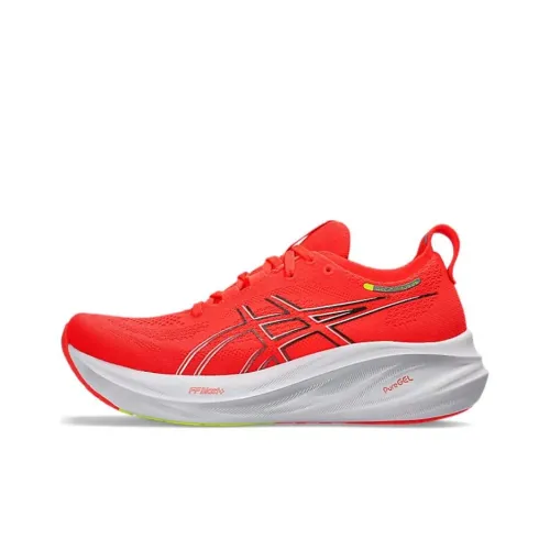 Asics Women's Gel Nimbus 26 'Sunrise Red Pure Silver'