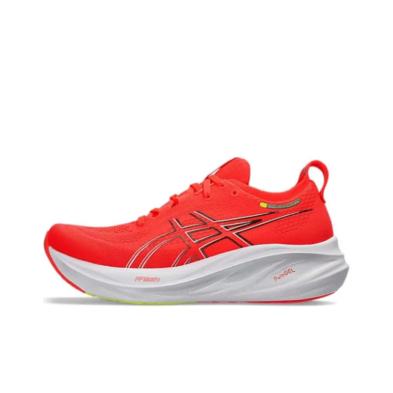 Asics Gel Nimbus 26 Sunrise Red Pure Silver Women's-0