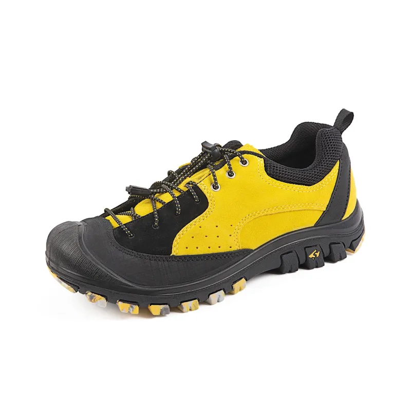 Slider Earth Series Cushioning Anti-Slip Wear-Resistant Impact-Resistant Low-Top Outdoor Shoes Men's Yellow-1