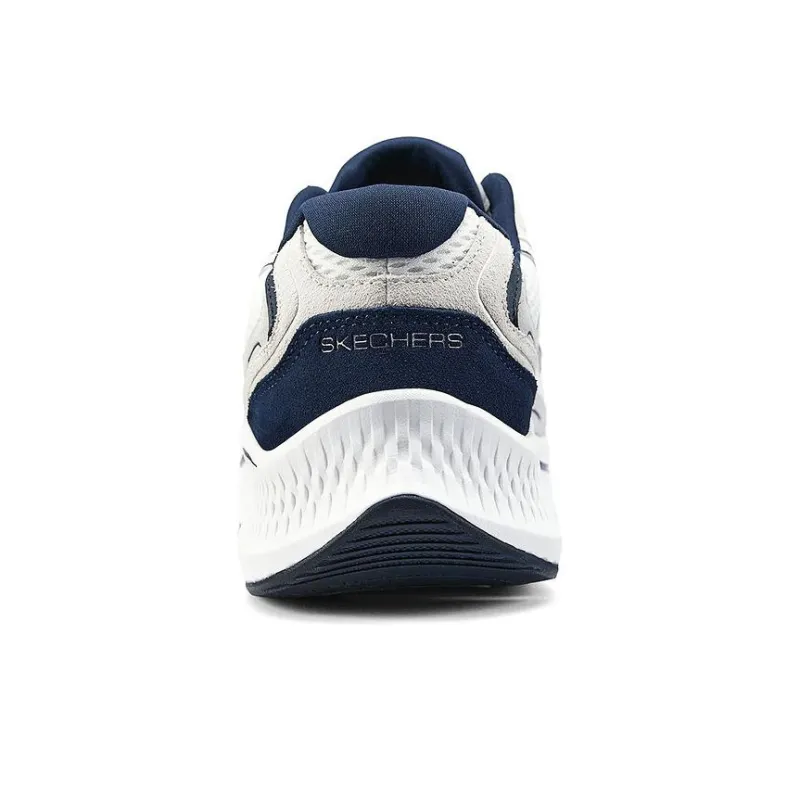 Skechers Low Top Casual Running Shoes Men's White Blue-2