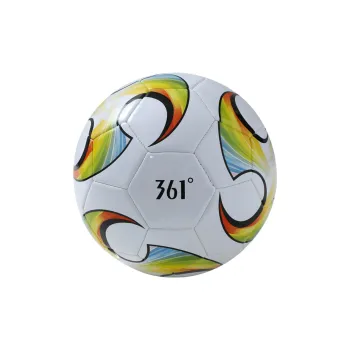 361° Size 5 Soccer PVC Machine Stitched Soccer Ball Unisex Red Green White