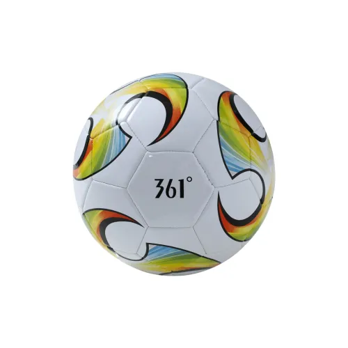 361° Size 5 Soccer PVC Machine Stitched Soccer Ball Unisex Red Green White