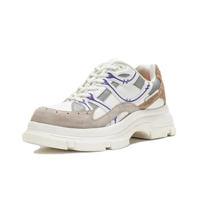 Both Gao Eva RUNNER Low Top Casual Shoes Men's White-1