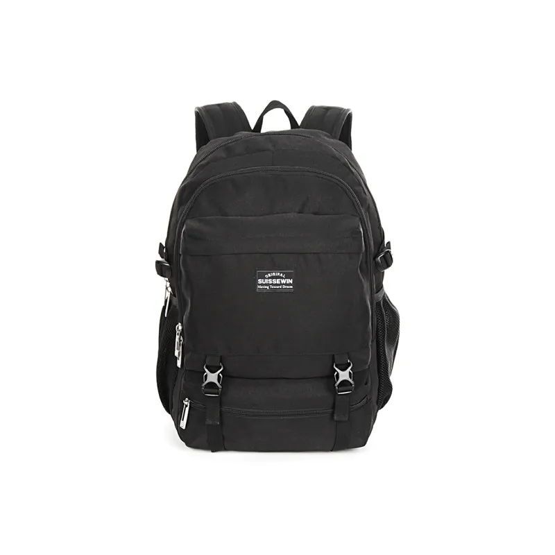 SUISSEWIN Fabric Student Backpack Laptop Bag Regular Unisex Multicolor-5