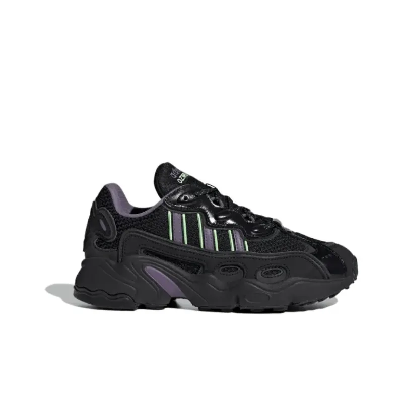 Adidas Ozweego Og Core Black Shadow Violet Green Spark Women's-1