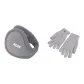 Gray Glove+Gray Earmuff