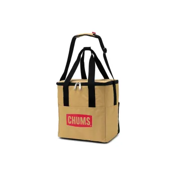 CHUMS Recycled Polyester Keep Warm Bag One Shoulder Handbag Unisex Beige