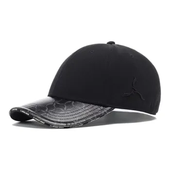 LI NING 1990 Polyester, Cotton, Fibers Baseball Caps Unisex Black