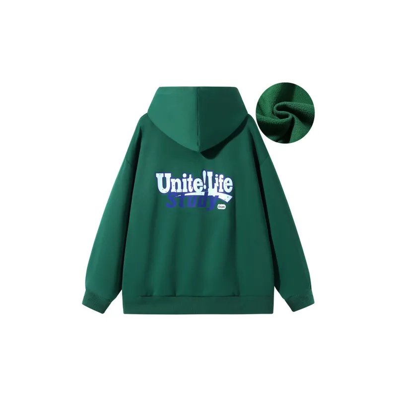 Unite Life HOODS Fall And Winter Sweatshirt Coat Unisex-23