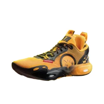 LiNing All City 12 Yellow Blood Special Edition Cushioning Wear Resistant Low Top Basketball Shoes Men's Yellow