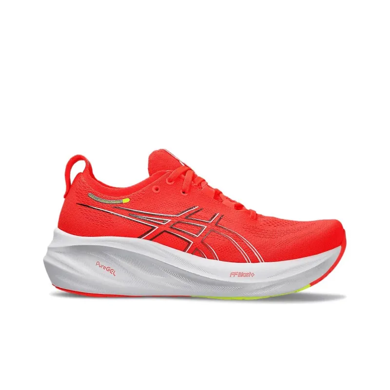 Asics Gel Nimbus 26 Sunrise Red Pure Silver Women's-1