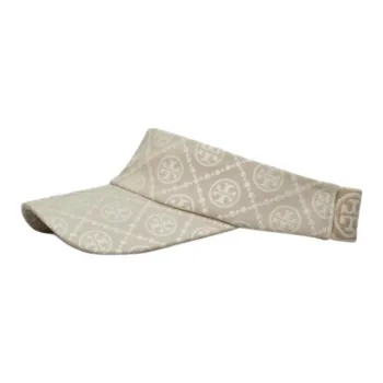 TORY BURCH Cotton, Polyester, Elastane Sun Protection Hats Women's White