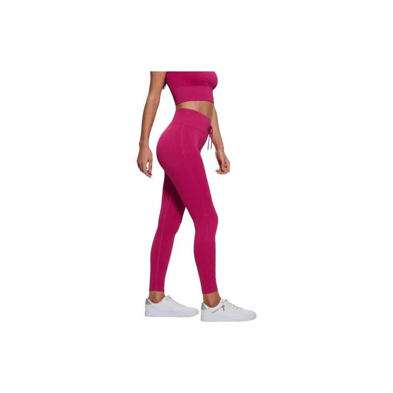 GUESS Seamless Ribbed Leggings Leggings Women's Purple-2