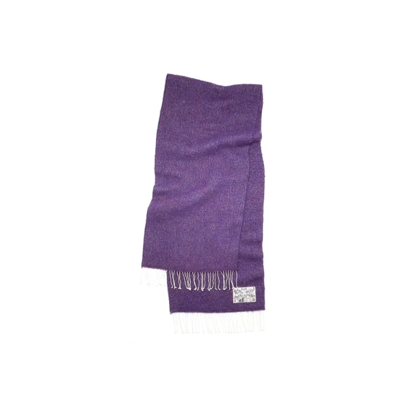 Acne Studios Knit Scarves Unisex Purple-0