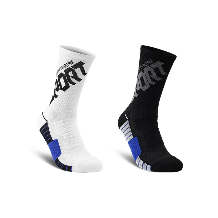 SALOATO Basketball Socks Men's 2 Pack-0