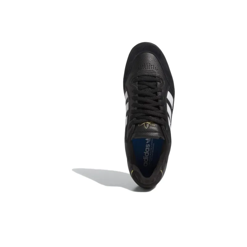 Adidas Tyshawn Low Core Black Cloud White Gold Metallic-3