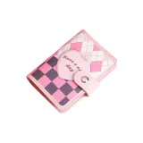 Pink Boom Heart 20-Card+2 Driver's License Slot
