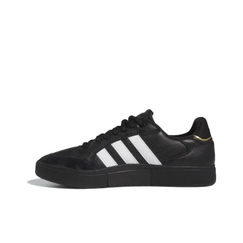 Adidas Originals Tyshawn Low Core Black Cloud White Gold Metallic