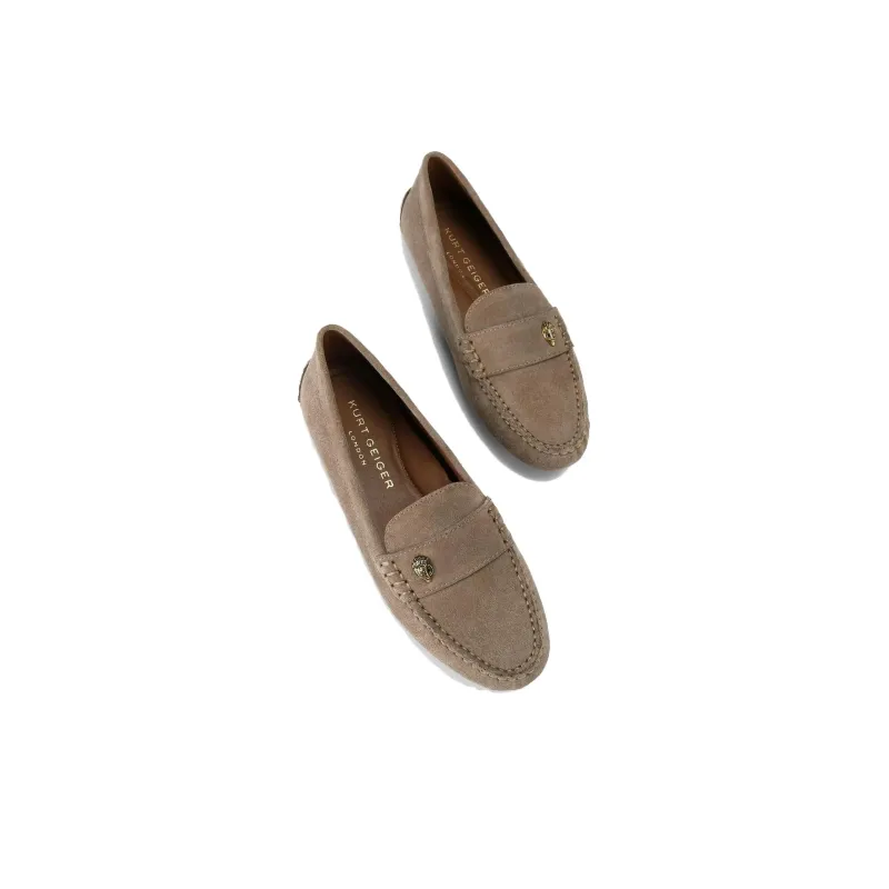Kurt Geiger London Eagle Driver Suede Loafers-2