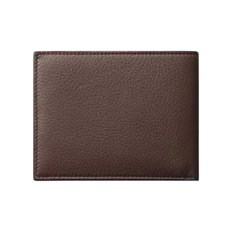CARTIER Must De Cartier Calfskin Wallet Women's Chocolate-1