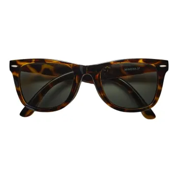 UNIQLO Oval Sunglasses Unisex Black/Tortoiseshell