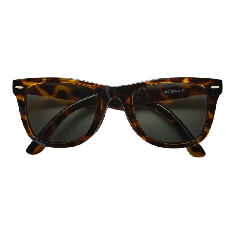 UNIQLO Oval Sunglasses Unisex Black/Tortoiseshell-2