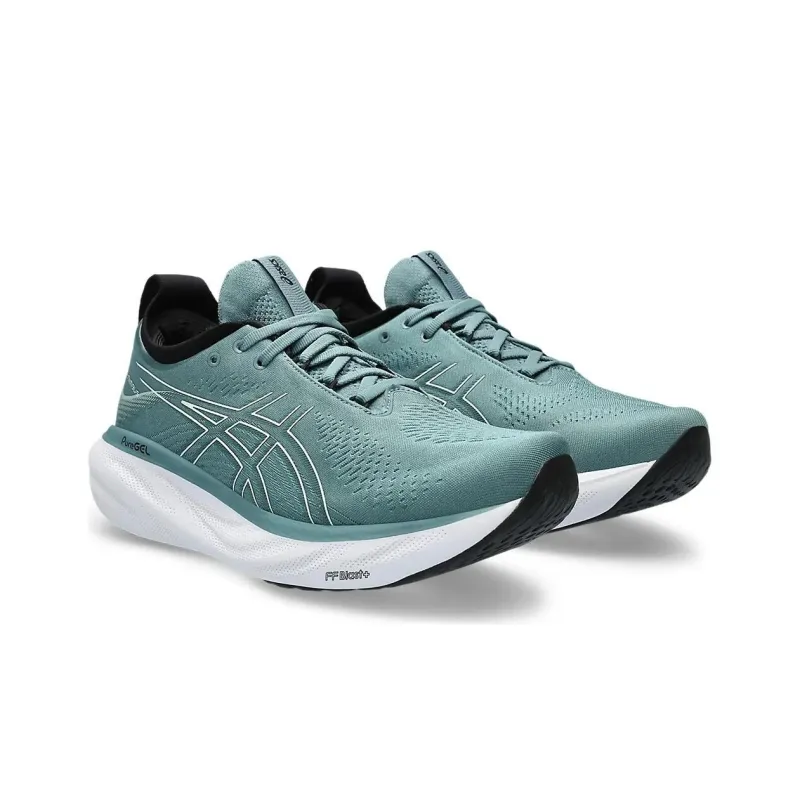 Asics Gel Nimbus 25 Foggy Teal Pure Aqua-2