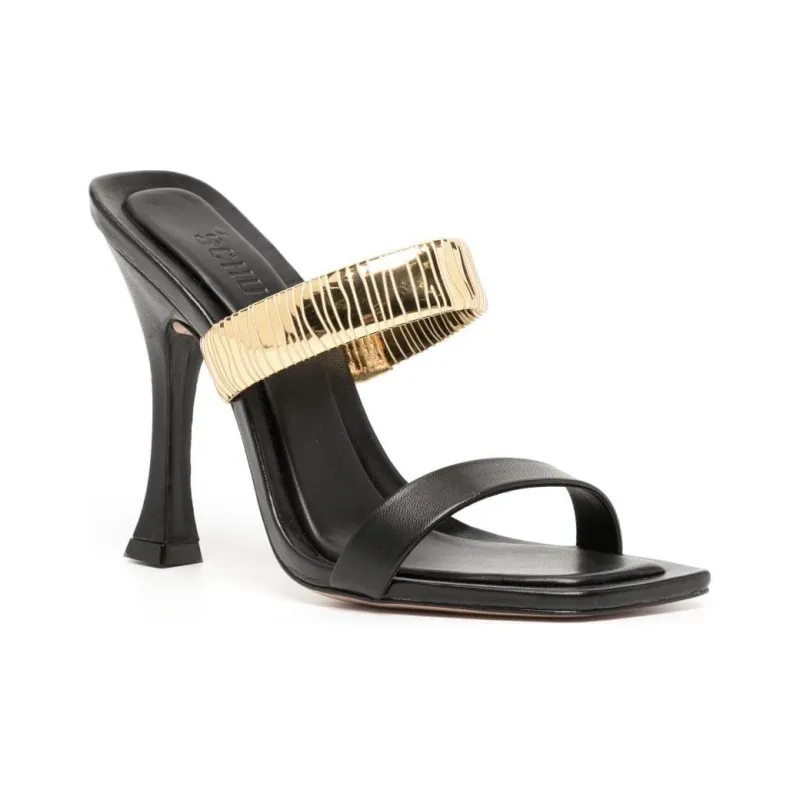 Schutz 120mm Calf-leather Sandals-2