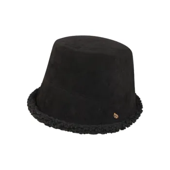 Lackpard Lamb's Wool Suede Bucket Hats Women's
