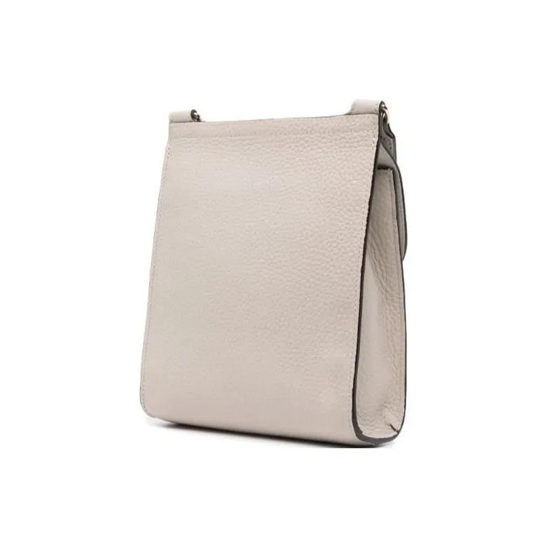 Mulberry Grain Leather Messenger Bag, Shoulder Bag, Crossbody Bag Small Size Women's Umber-1