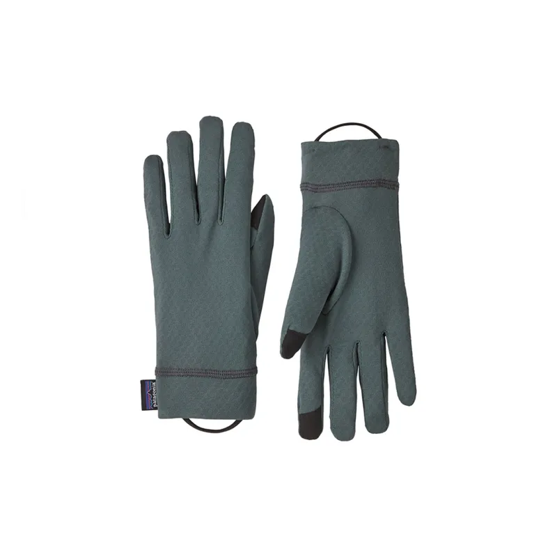 Patagonia Knit Gloves Unisex Black/Turquoise-1